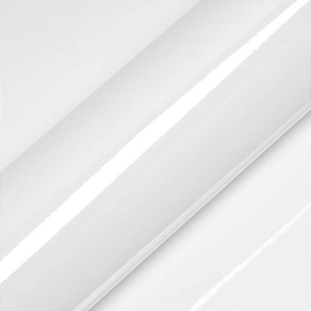 Adesivo para Envelopamento Automotivo Alto Brilho Cor "Lapland White Gloss" Carro Completo
