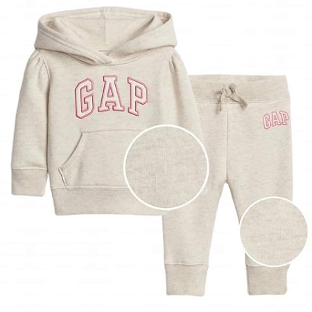 Conjunto Em Moletom Gap Lob Baby Kids Artigos Infantis