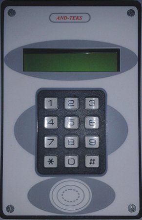 Controle de Acesso RFID MIFARE+ Senha Lite- Modelo TKF400M