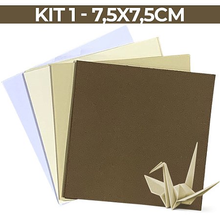 Origami  - KIT 01 - 7,5x7,5