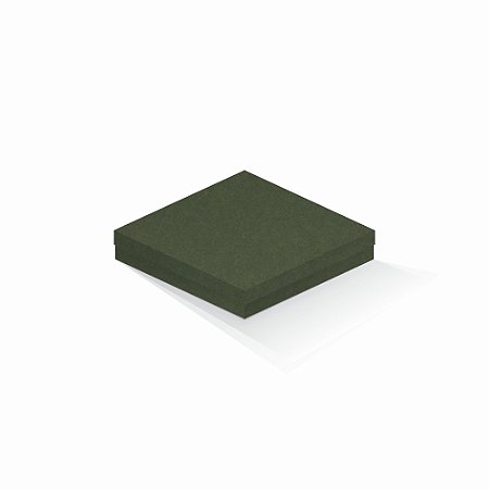 Caixa de presente | Quadrada F Card Scuro Verde 18,5x18,5x4,0