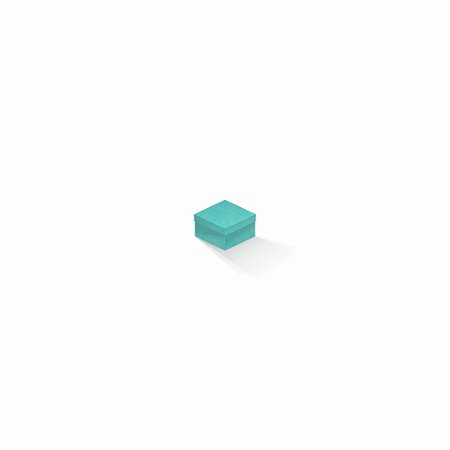 Caixa de presente | Quadrada Color Plus Aruba 5,0x5,0x3,5
