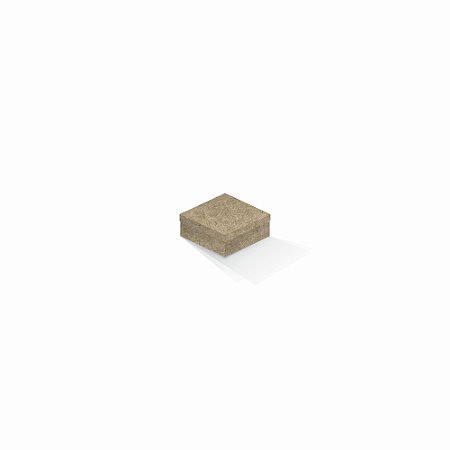Caixa de presente | Quadrada Kraft 7,0x7,0x3,5