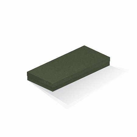 Caixa de presente | Retângulo F Card Scuro Verde 13,0x29,0x4,0