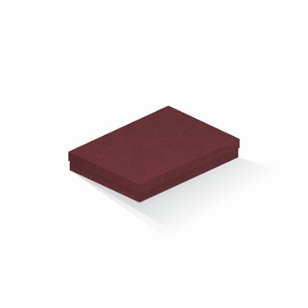 Caixa de presente | Retângulo F Card Scuro Vermelho 16,0x22,5x4,0