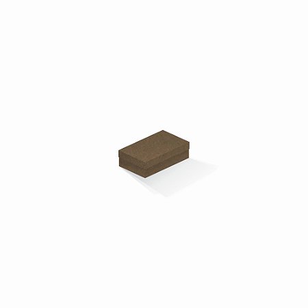 Caixa de presente | Retângulo F Card Scuro Marrom 6,0x10,0x3,5