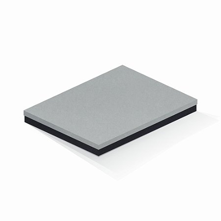 Caixa de presente | Retângulo F Card Cinza-Preto 23,5x31,0x3,5