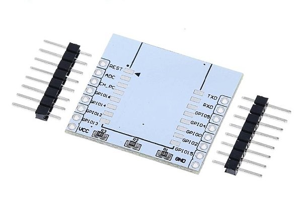 Adaptador para ESP8266, ESP-07, ESP-08 e ESP-012E