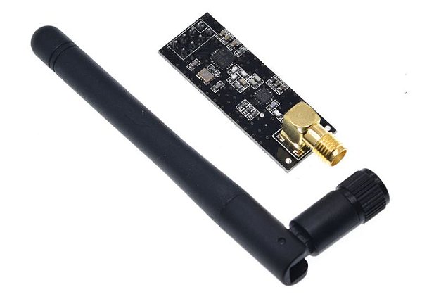 Módulo Transceptor RF 2.4Ghz NRF24L01 + Antena