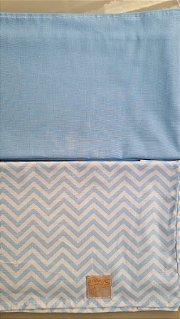 (P) FastWrap Chevron Azul bebê