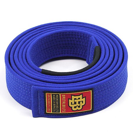 Faixa Jiu-Jitsu Azul (Ponta / Tarja Preta)