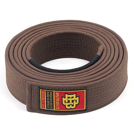 Faixa Jiu-Jitsu Marrom (Ponta / Tarja Preta)