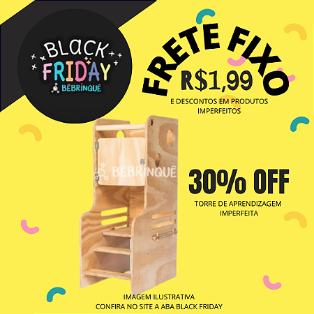 Torre de Aprendizagem BêBrinquê - IMPERFEITA