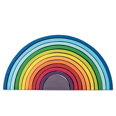 Arco-íris Waldorf 12 peças Pôr do Sol