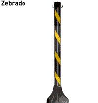 Pedestal Zebrado 92cm x 20,5cm