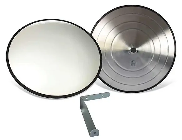 Espelho Convexo Panorâmico 230mm Borracha Antiestilhaçante