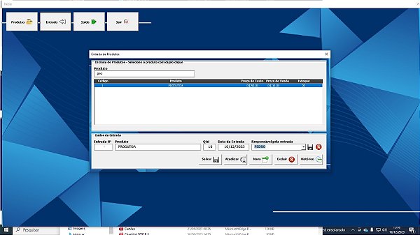 Planilha Controle de Estoque e Almoxarifado - Controle simplificado