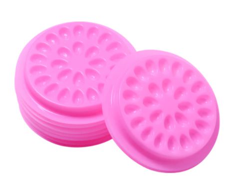 Suporte Flor Cola - Base Oca - Kit 10 unidades