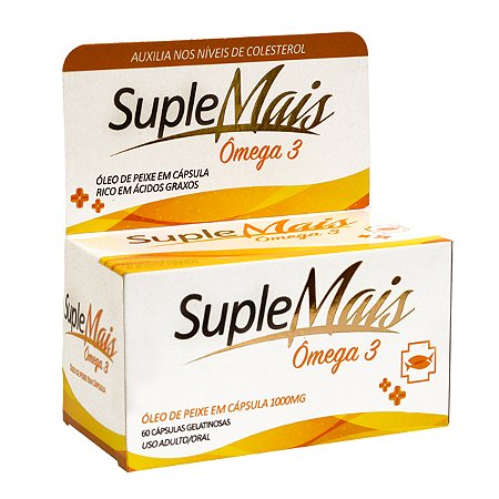SUPLEMAIS OMEGA 3 60CPR