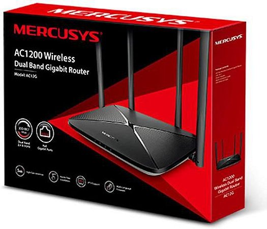 Roteador Mercusys AC1300 Gigabit Dual Band