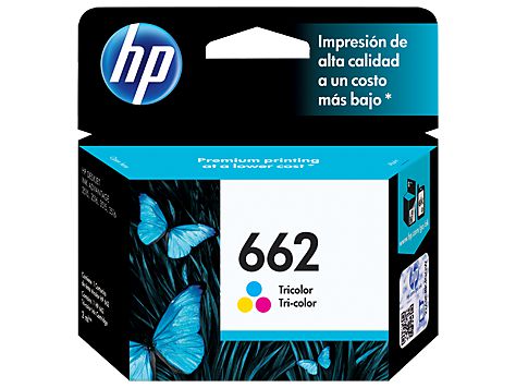 Cartucho de Tinta HP 662 Original Colorido