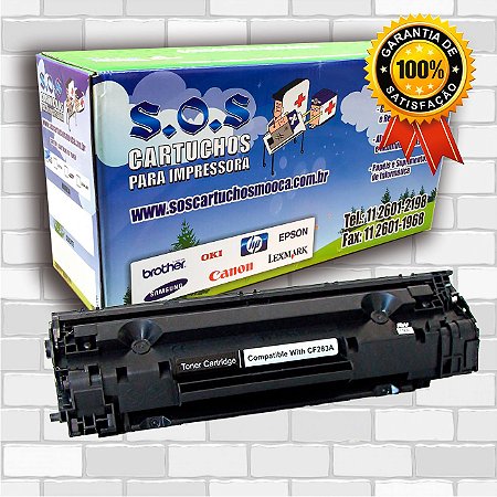 Toner Compatível HP CF283A (100% NOVO)