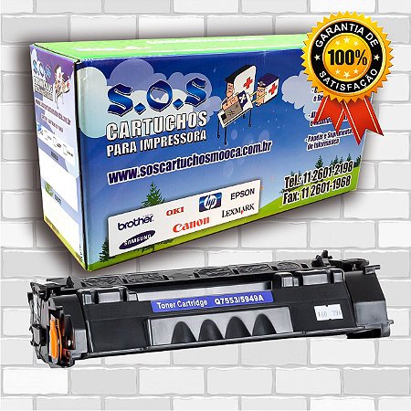 TONER COMPATÍVEL COM HP Q5949A/Q7553A (100% NOVO)