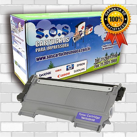 TONER COMPATÍVEL COM BROTHER TN410/TN420/TN450 (100% NOVO)