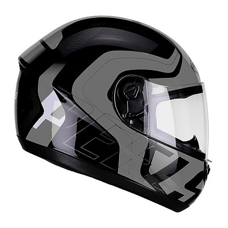 Capacete Peels SPIKE New Ghost Preto e Grafite