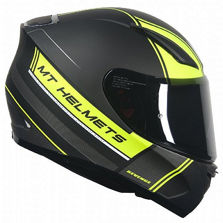 Capacete Mt Revenge Naked Matt Yellow