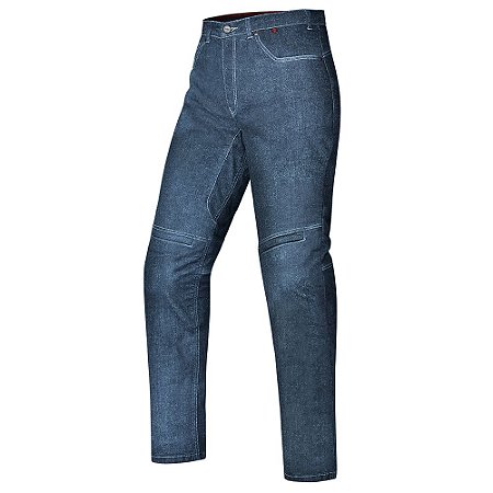 Calça x11 Feminina Jeans Motociclista Ride Azul