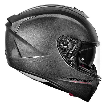 Capacete MT SV Blade 2 Solid Titanium (Com viseira Solar)