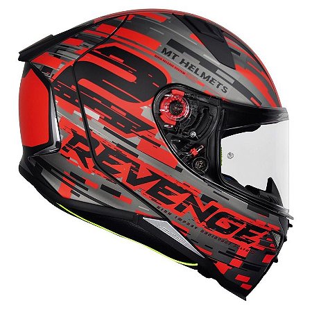 Capacete Mt Revenge 2 Baye Matt Red