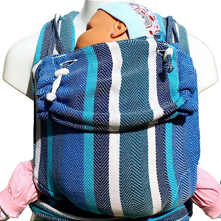 Mei Tai Tons de Azul