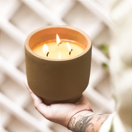 Vela Vaso 525g | Lavanda (floral)