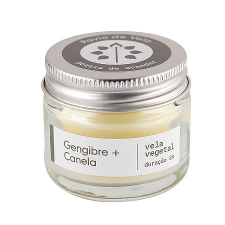 Mini Vela Gengibre + Canela | Gourmand