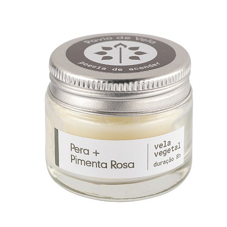 Mini Vela Pêra + Pimenta Rosa | Gourmand