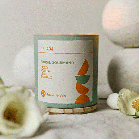 Vela Floral Gourmand | 45 horas (Gourmand)