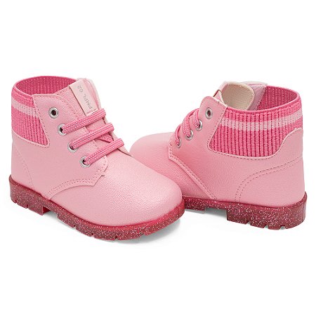 Bota hot sale pimpolho rosa