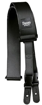 CORREIA BASSO QUICK RELEASE PRETO SINTÉTICO