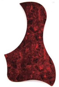 ESCUDO VIOLAO FOLK RED TORTOISE