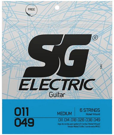 ENC. SG GUITARRA 0,11 (1palheta + 1ªMI)