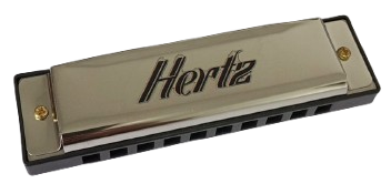 GAITA DE BOCA DIATONICA 10 FUROS CROMADA C