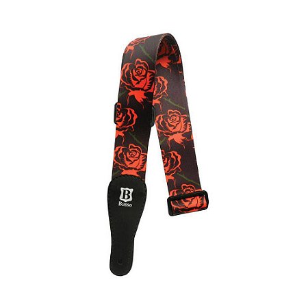 CORREIA BASSO POP ART - ROSAS