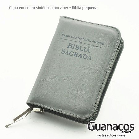 Capa para Bíblia pequena com Ziper