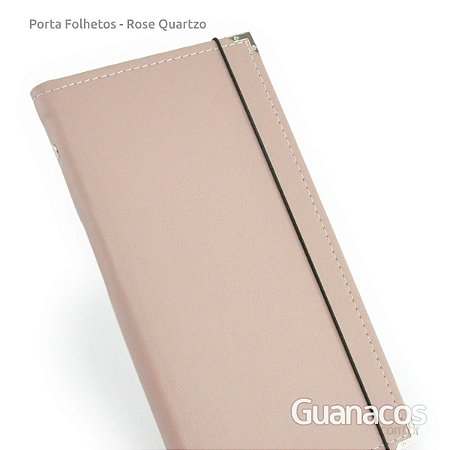 Porta Folhetos - Rosê Quartz