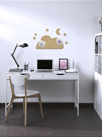 Kit de cortiça decorativa Nuvem
