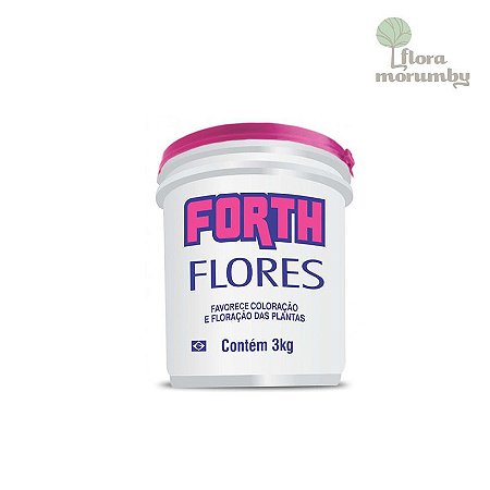 ADUBO FORTH FLORES 3 KG