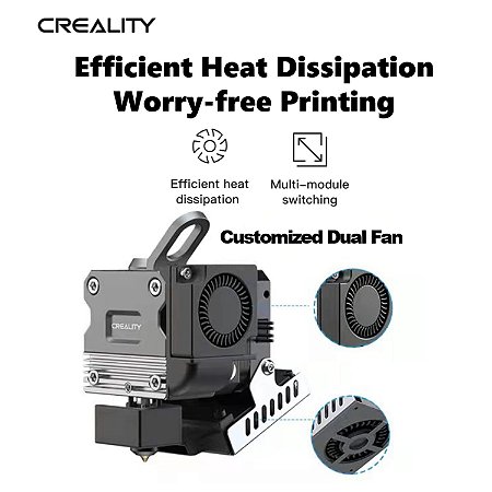 Extrusora Sprite Full Nozzle Kit Ender 3 S1 Original Nf