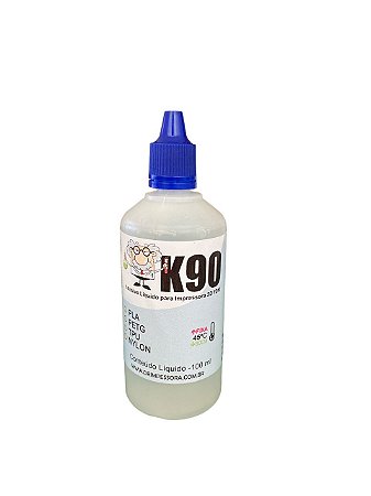 Adesivo Liquido Imp. 3d FDM A bond para PLA PETG K90 -100 Ml